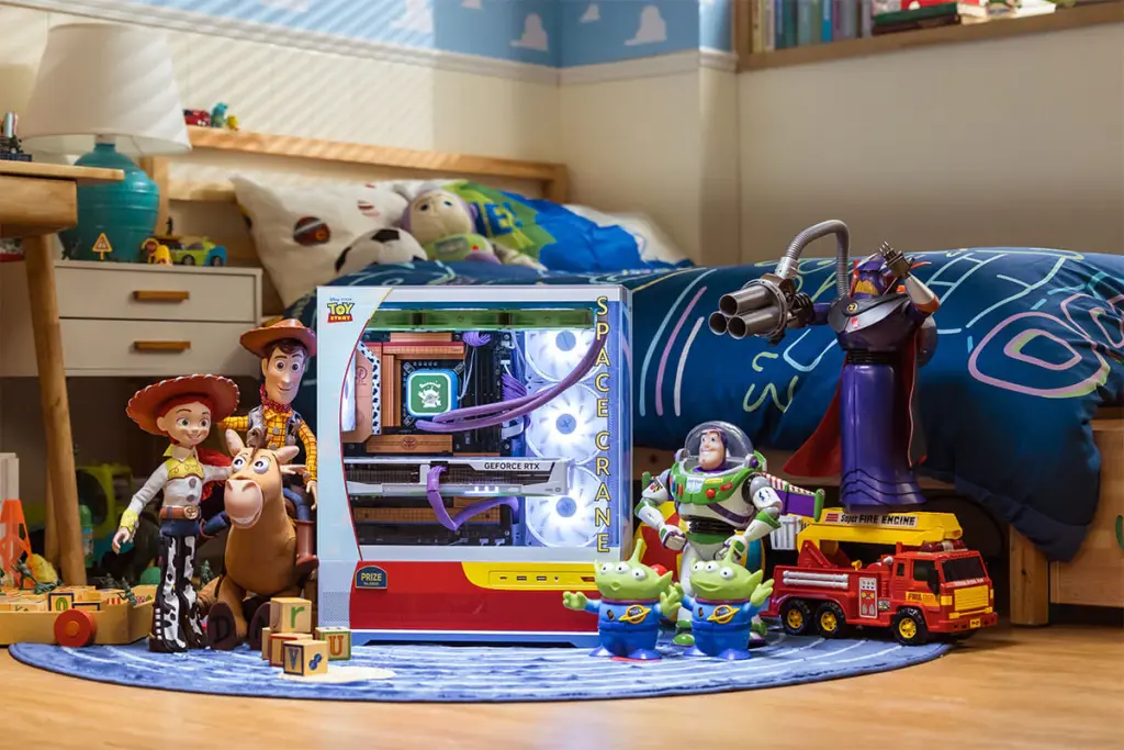 Collection Toy Story MSI : Buzz Lightyear et Woody prennent le contrôle du hardware 9 collection toy story msi pc monté 02
