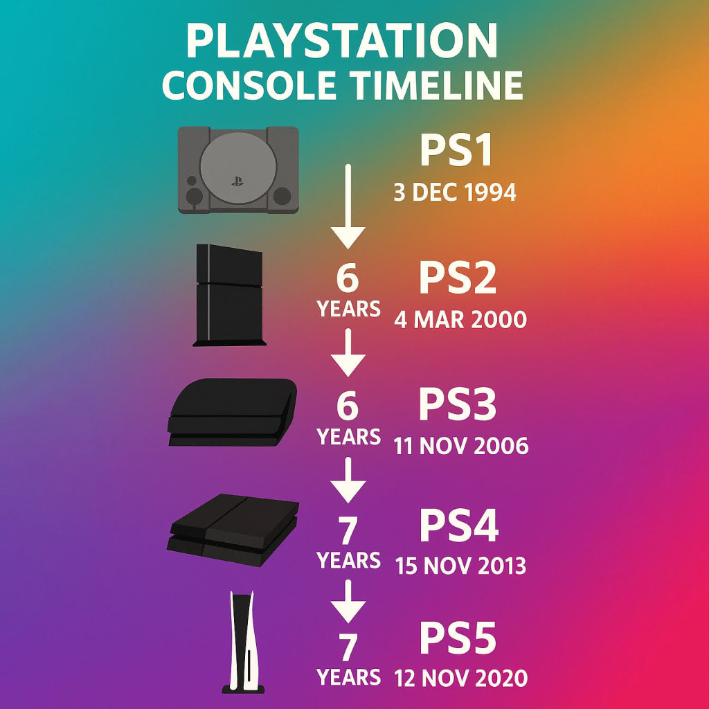 PlayStation 6 : Sony prépare l’avenir sans enterrer les consoles physiques 3 cycle lancment nouvelle console playstation