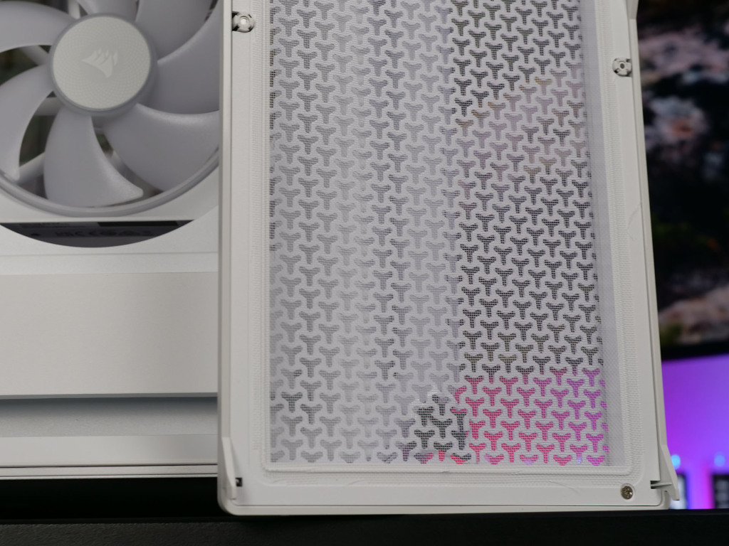filtre facade du corsair icue link 5000t lx rgb
