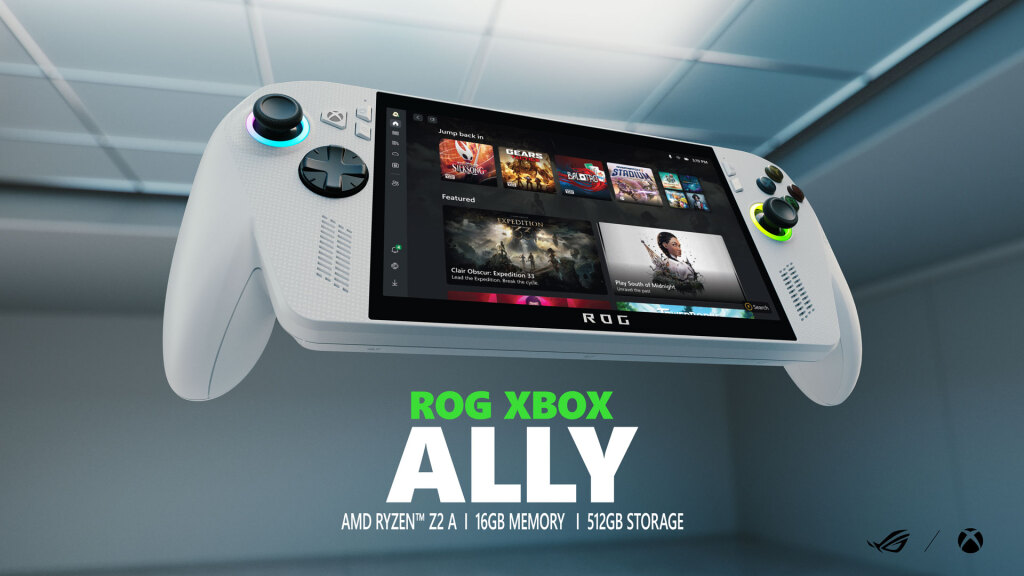 ROG Xbox Ally et Ally X : Microsoft secoue le marché des consoles portables en 2025 2 handheld rog xbox ally
