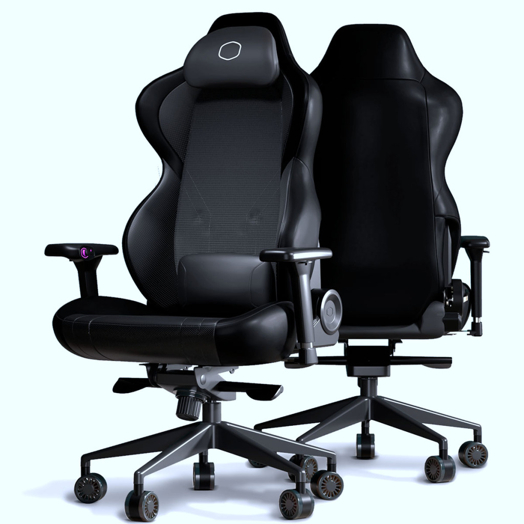 Chaises Gaming et Ergonomiques Cooler Master : Hybrid M, Hybrid 1 Ergo, Synk X et Motion 1 – Guide Complet 2 hybird m cooler master 01