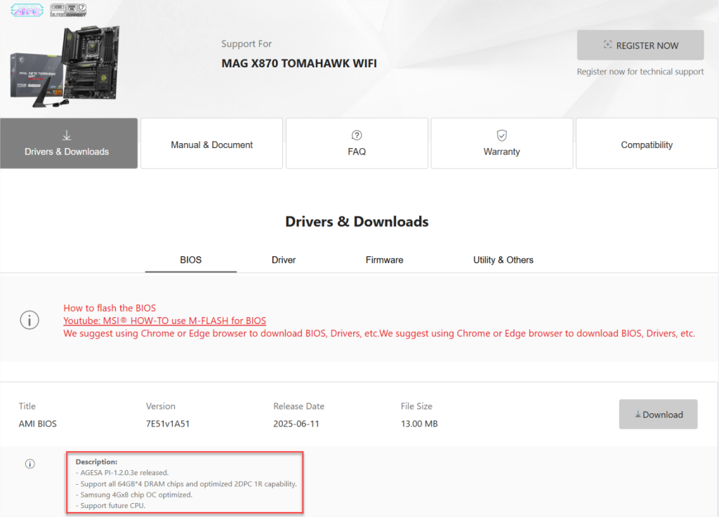 AGESA 1.2.0.3e : la nouvelle mise à jour BIOS pour cartes AM5 et processeurs Ryzen 4 image