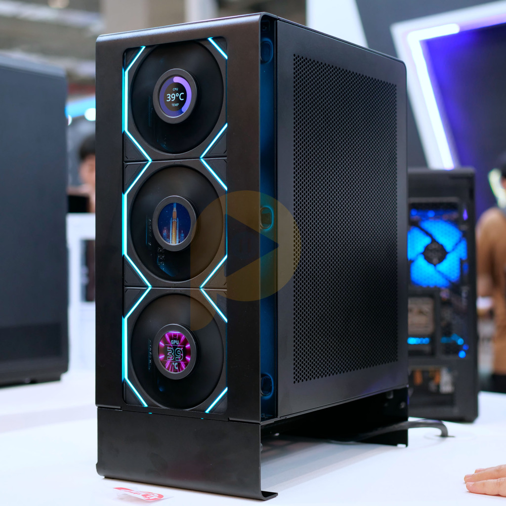 Lian Li au Computex 2025 : boîtiers, refroidissement, alimentation… Toutes les nouveautés dévoilées 10 lian li dan case b4 vertical mod