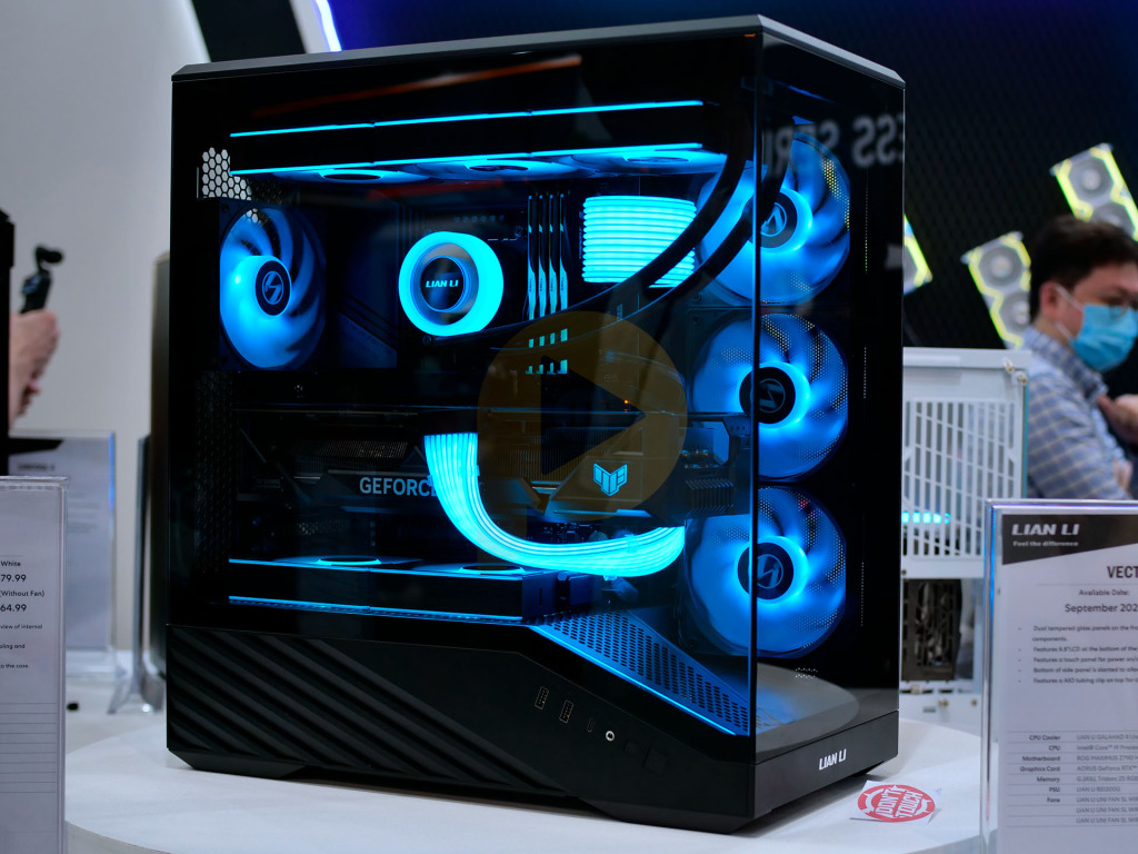 Lian Li au Computex 2025 : boîtiers, refroidissement, alimentation… Toutes les nouveautés dévoilées 6 lian li vector 100