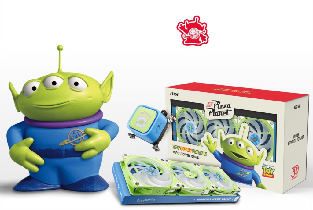 Collection Toy Story MSI : Buzz Lightyear et Woody prennent le contrôle du hardware 8 msi mag coreliquid 360 toy story edition
