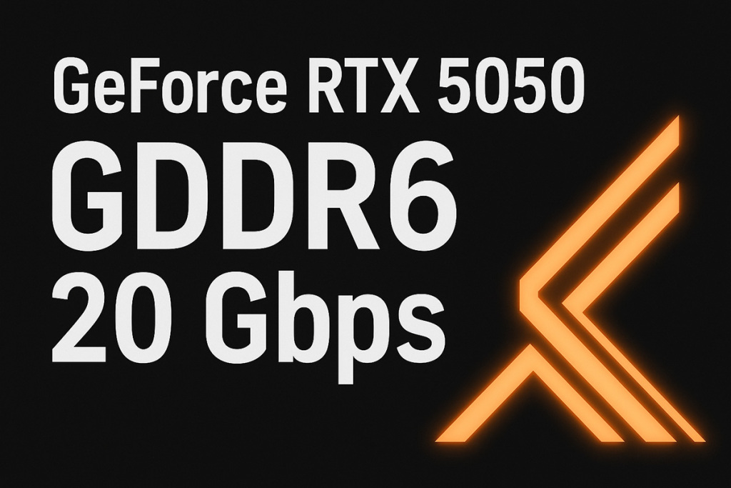 GeForce RTX 5050 : la mémoire GDDR6 à 20 Gbps confirmée 2 nvidia geforce rtx 5050 gddr6 20 gbps