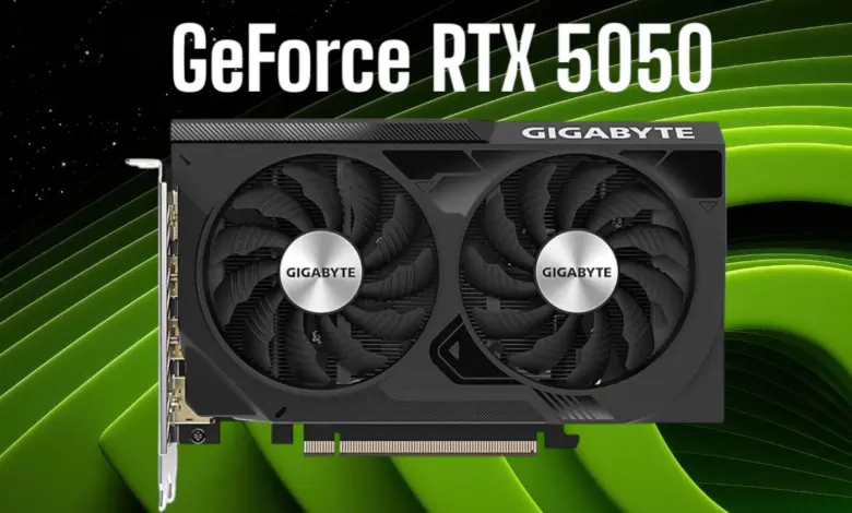GeForce RTX 5050 : tout savoir sur la future carte graphique de NVIDIA 1 nvidia geforcej rtx 5050 hero