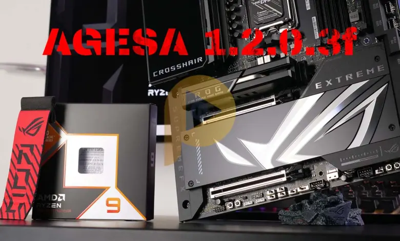 BIOS ROG X870E/X670E : Asus déploie l'AGESA 1.2.0.3f avec la mise à jour 1603/3203 1 rog crosshair x870e extreme AGESA 1.2.0.3f