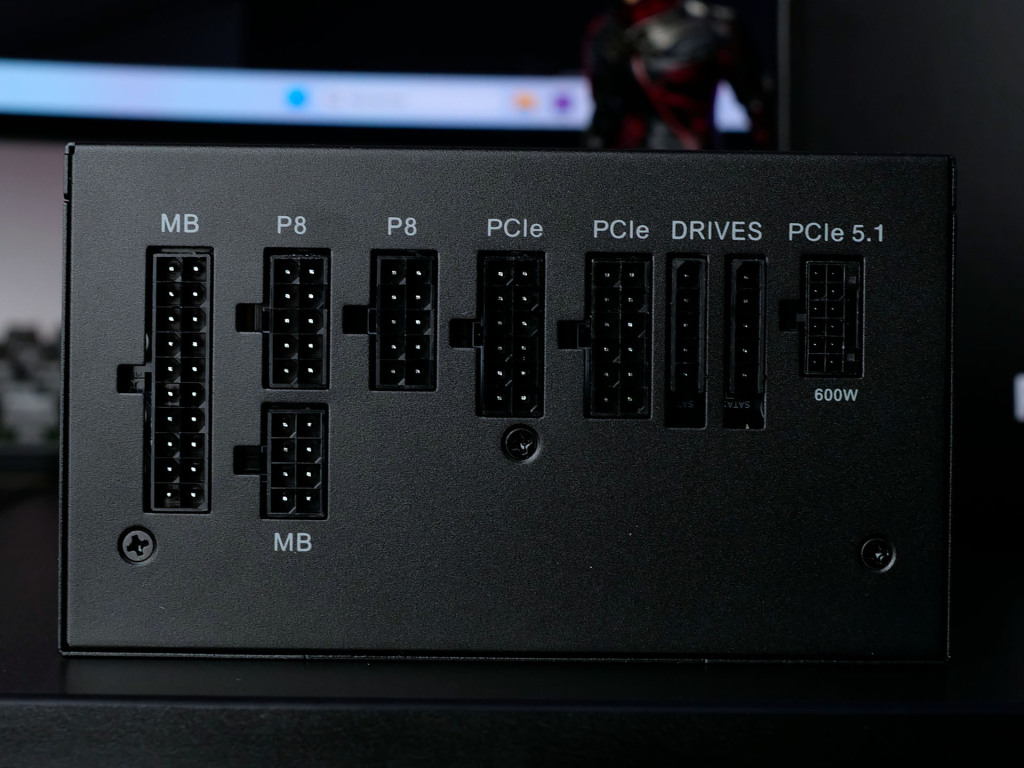 test be quiet pure power 13 m connecteurs