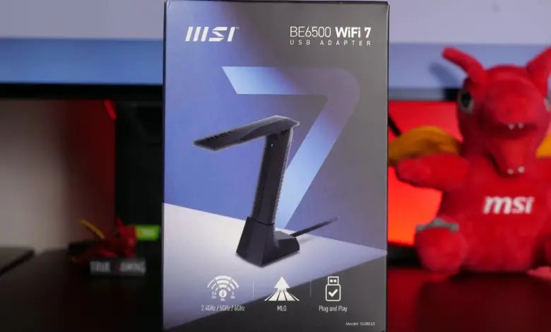 test msi be6500 wifi 7 hero