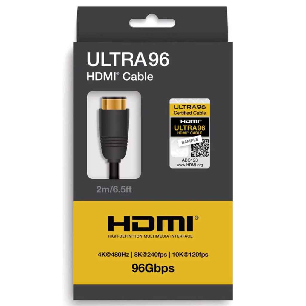 HDMI 2.2 double la mise : jusqu'à 96 Gbps pour les visuels ultra haut de gamme 2 ultra96 hdmi cable 01
