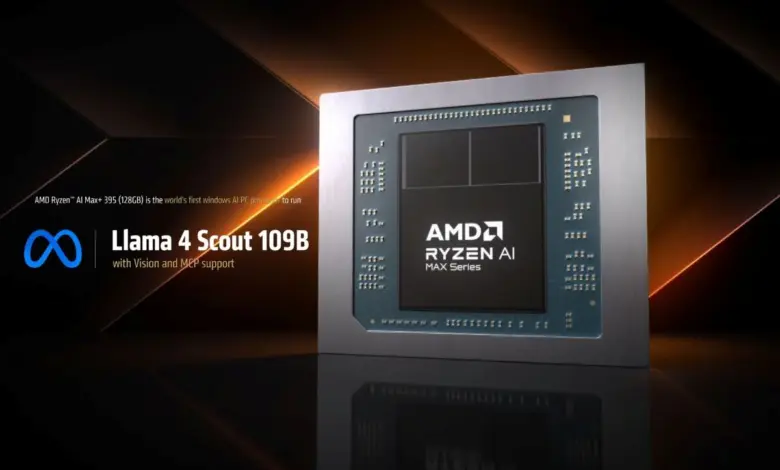 AMD Ryzen AI Max+ : exécutez des modèles LLM jusqu’à 128 milliards de paramètres sur Windows avec LM Studio 1 AMD Ryzen AI MAX llama 4 scout