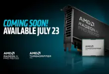 AMD Threadripper PRO 9000WX et Radeon AI PRO R9700 dispo le 23 juillet.