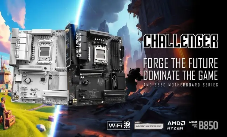 B850 Challenger : ASRock complète son offre milieu de gamme sur socket AM5 1 Asrock B850 Challenger cover image