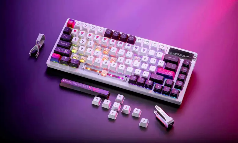 Le clavier ultra haut de gamme Asus ROG Azoth X est vendu en Allemagne à 329,90 euros 1 Asus ROG Azoth X Couv