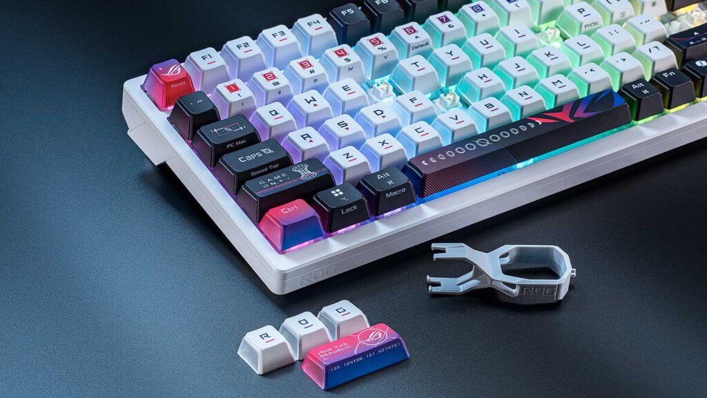 Le clavier ultra haut de gamme Asus ROG Azoth X est vendu en Allemagne à 329,90 euros 5 Asus ROG Azoth X touches