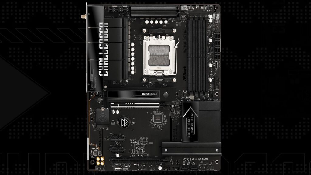 B850 Challenger : ASRock complète son offre milieu de gamme sur socket AM5 6 B850 Challenger WiFi design