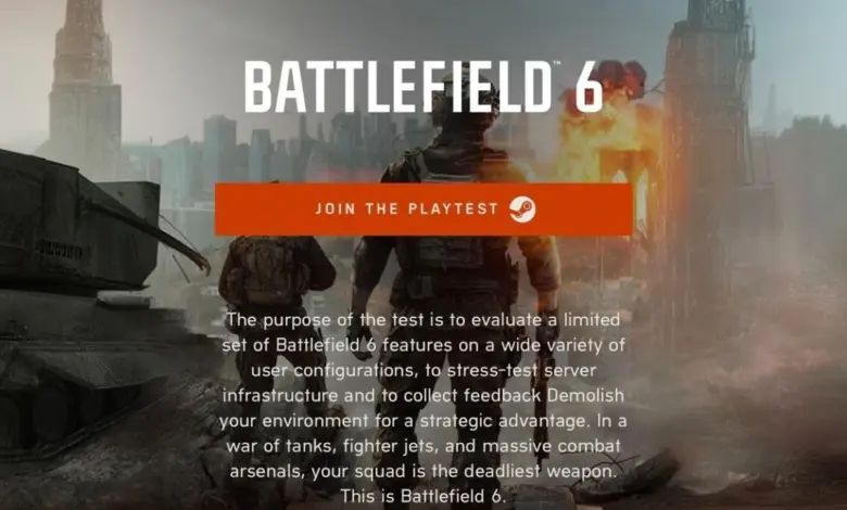 Battlefield 6 faux playtest