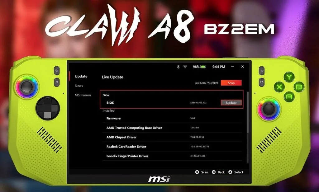 Claw A8 BZ2EM 999 eur
