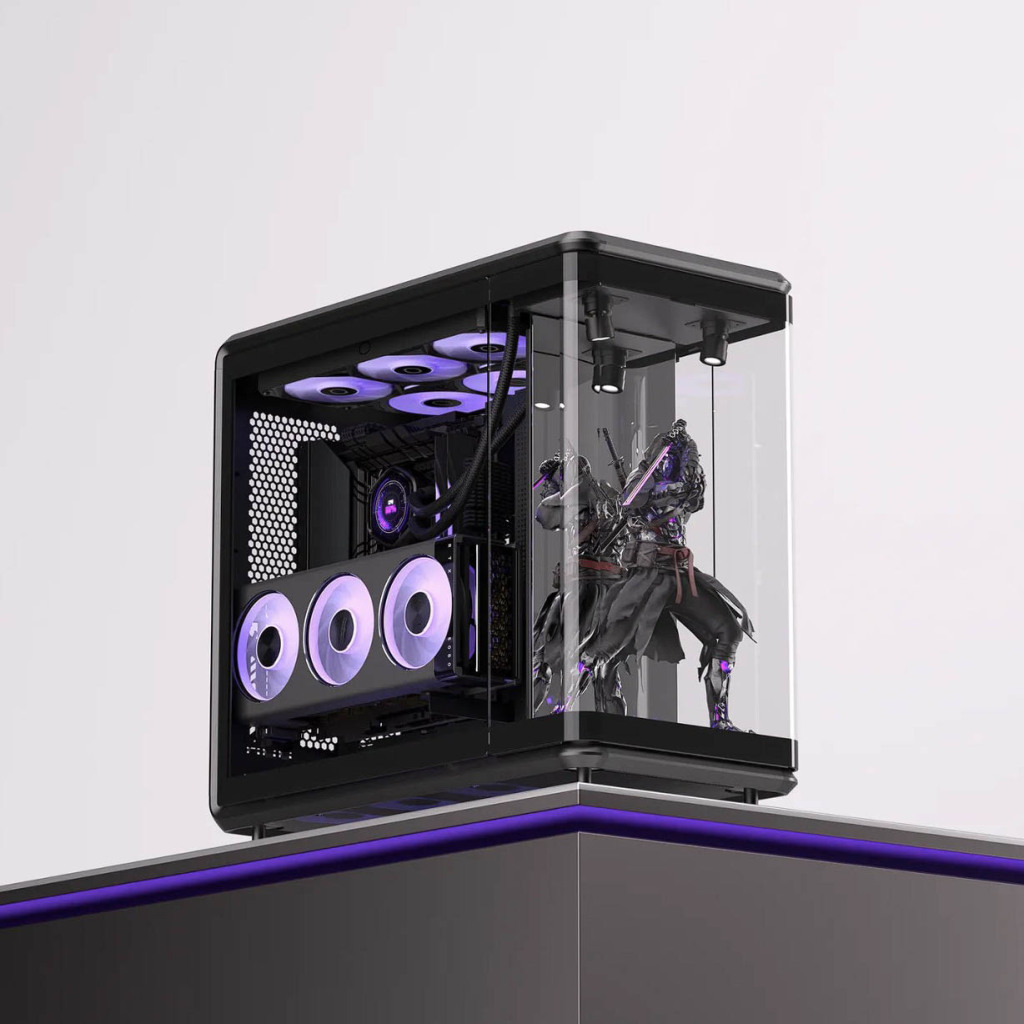 Le Cooler Master MasterFrame 360 Panorama est accessible. Enfin presque..... 2 Cooler Master MasterFrame 360 Panorama ensemble