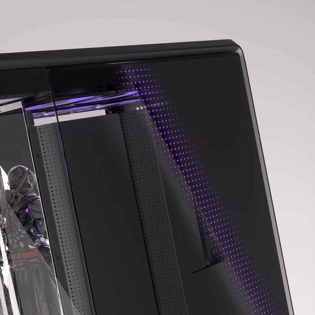 Le Cooler Master MasterFrame 360 Panorama est accessible. Enfin presque..... 5 Cooler Master MasterFrame 360 Panorama verre