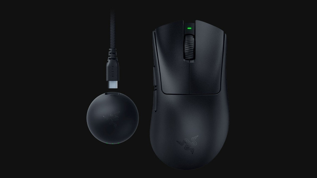 Souris RAZER DeathAdder V4 Pro : seulement 56 grammes et technologie Razer HyperSpeed Wireless Gen-2 3 DeathAdder V4 Pro 1