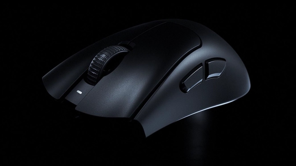 Souris RAZER DeathAdder V4 Pro : seulement 56 grammes et technologie Razer HyperSpeed Wireless Gen-2 2 DeathAdder V4 Pro latéral