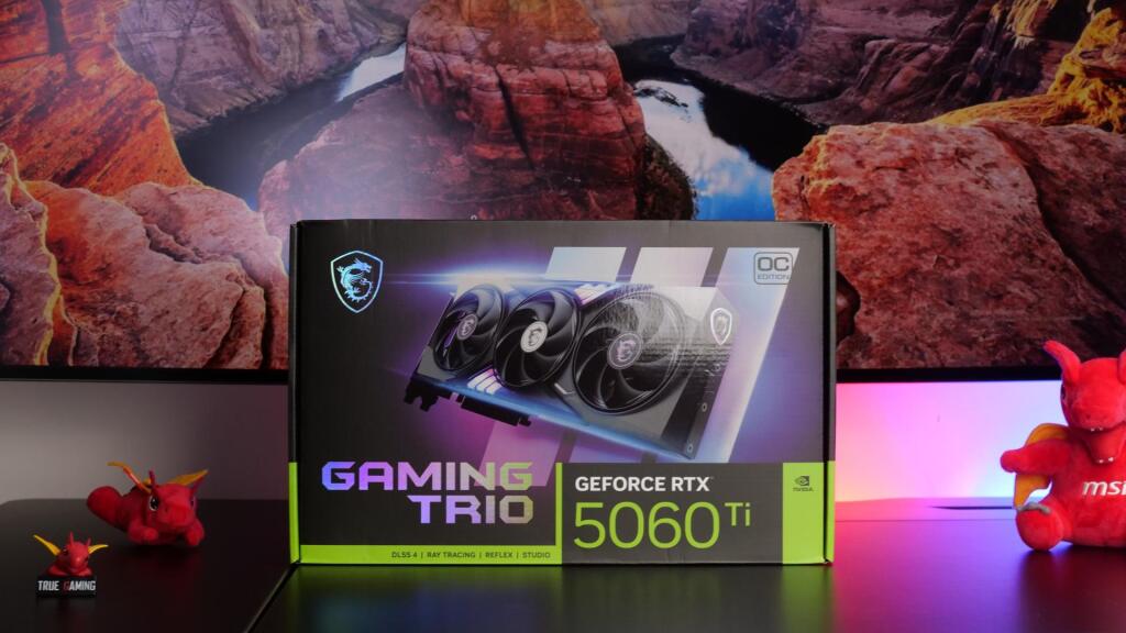 GeForce RTX 5060 Ti 16G GAMING TRIO OC box 01