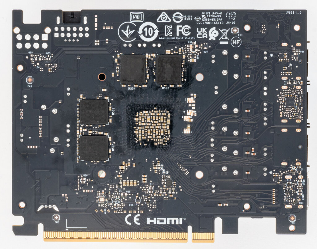 GeForce RTX 5060 Ti 16G GAMING TRIO OC pcb 02