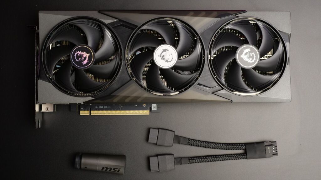 GeForce RTX 5060 Ti 16G GAMING TRIO OC unboxing