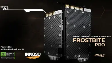 GeForce RTX 5090 et 5080 Frostbite Pro : INNO3D dévoile ses monstres watercoolés en 1 slot 21 INNO3D Frostbite Pro wb rtx 5090 rtx 5080