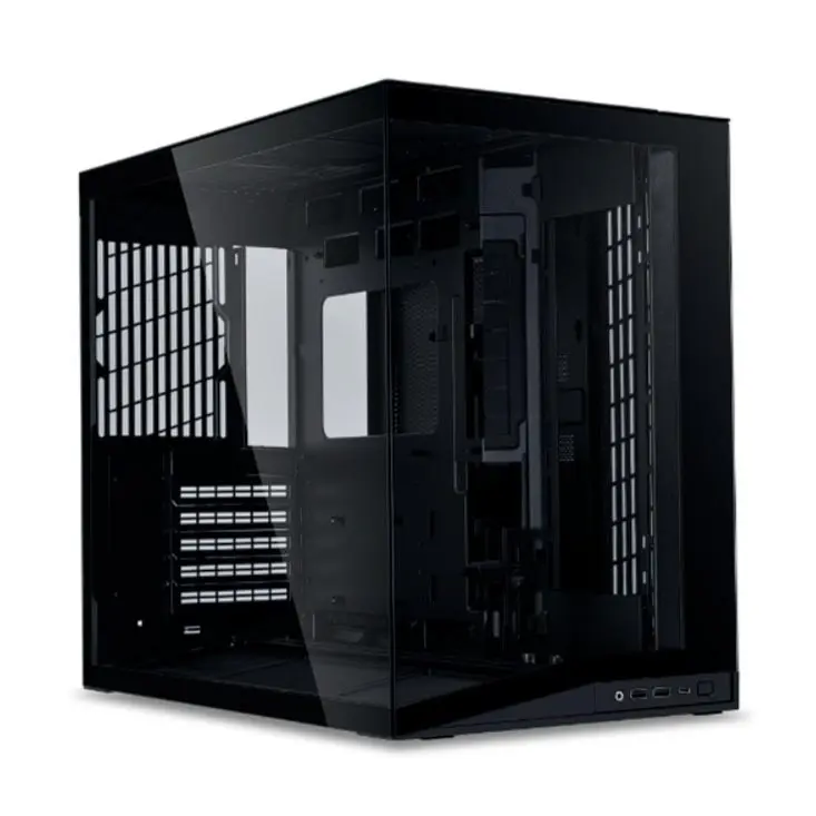 Lian Li dévoile le nouveau boîtier compact ATX O11D MINI V2 4 Lian Li O11D MINI V2 noir face