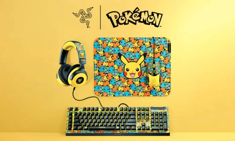 RAZER présente sa collection Pokémon 1 RAZER Pokémon collection Couv