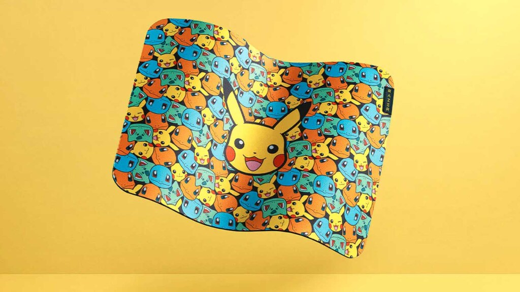RAZER présente sa collection Pokémon 6 RAZER Pokémon collection tapis