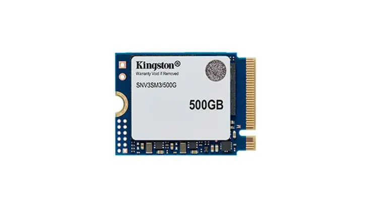 Kingston ajoute le SSD Kingston NV3 PCIe 4.0 NVMe 2230 à son catalogue 2 SSD Kingston NV3 1