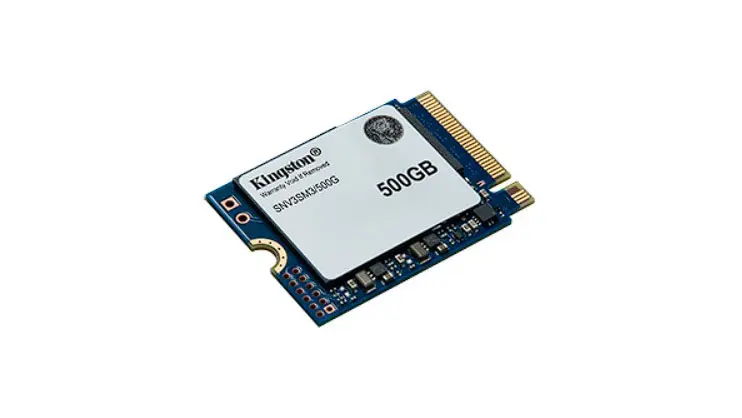 Kingston ajoute le SSD Kingston NV3 PCIe 4.0 NVMe 2230 à son catalogue 3 SSD Kingston NV3 2