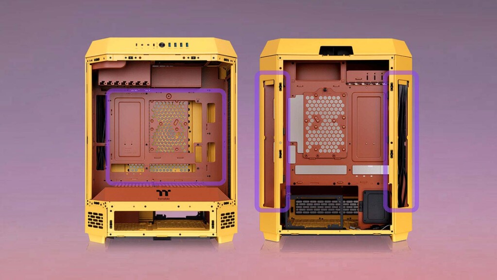 Le boîtier Thermaltake The tower 600 se refait une beauté avec trois couleurs savoureuses 3 The Tower 600 Butter Caramel