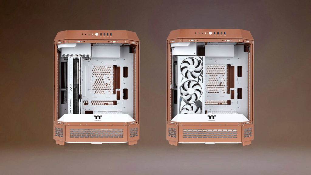Le boîtier Thermaltake The tower 600 se refait une beauté avec trois couleurs savoureuses 4 The Tower 600 Mocha Mousse
