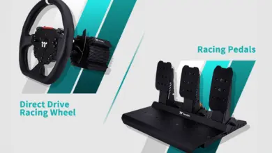 Faites brûler le bitume avec l’ensemble volant et pédales de course Thermaltake G6 19 Thermaltake G6 Couv