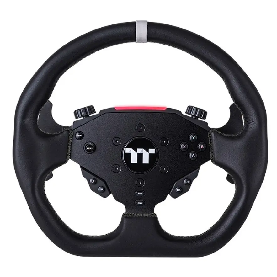 Faites brûler le bitume avec l’ensemble volant et pédales de course Thermaltake G6 5 Thermaltake G6 volant