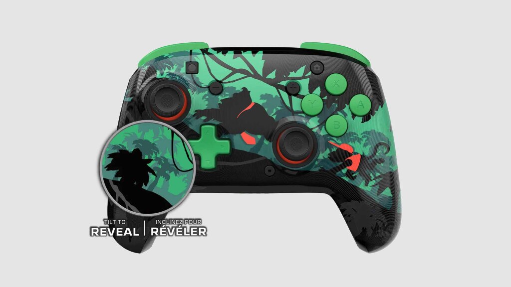 Manette sans fil Turtle Beach Rematch : Donkey Kong pour Switch 3 Turtle Beach Rematch Donkey Kong design lenticulaire