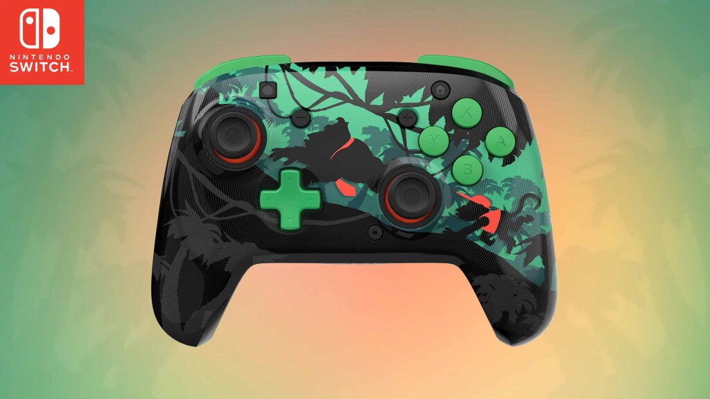 Manette sans fil Turtle Beach Rematch : Donkey Kong pour Switch 2 Turtle Beach Rematch Donkey Kong face