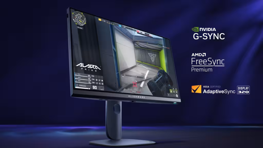 Alienware dévoile deux écrans gaming survitaminés : QD-OLED 280 Hz et IPS 320 Hz 6 aw2525hm monitor video dynamic thumbnail