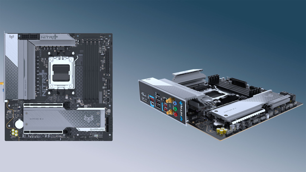 Sapphire présente sa carte mère NITRO+ B850M Wifi pour Ryzen 9000 9 52123 01 40G sapphire nitro b850m wifi box