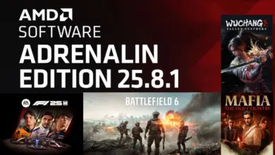 AMD Adrenalin 25.8.1 : un pilote taillé pour Battlefield 6, Mafia The Old Country et FSR 4 10 AMD Adrenalin 25.8.1 hero