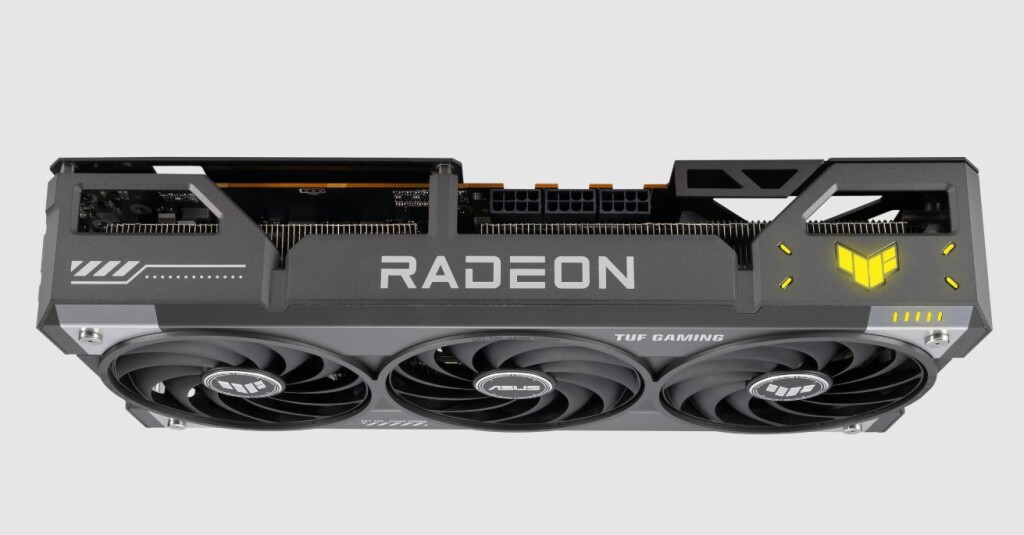 AMD Radeon RX 9070 XT : comparatif des meilleurs modèles custom et guide d’achat (2025) 7 ASUS TUF Gaming Radeon RX 9070 XT OC Edition 03