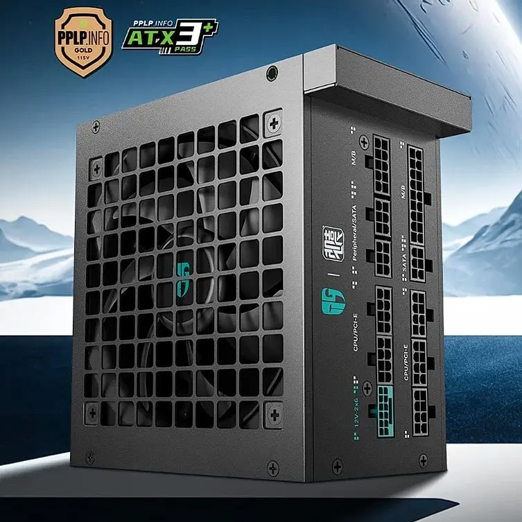 DeepCool lance ses alimentations PR-G avec connexions latérales et design en forme de L 3 DeepCool alimentations PR-G 1