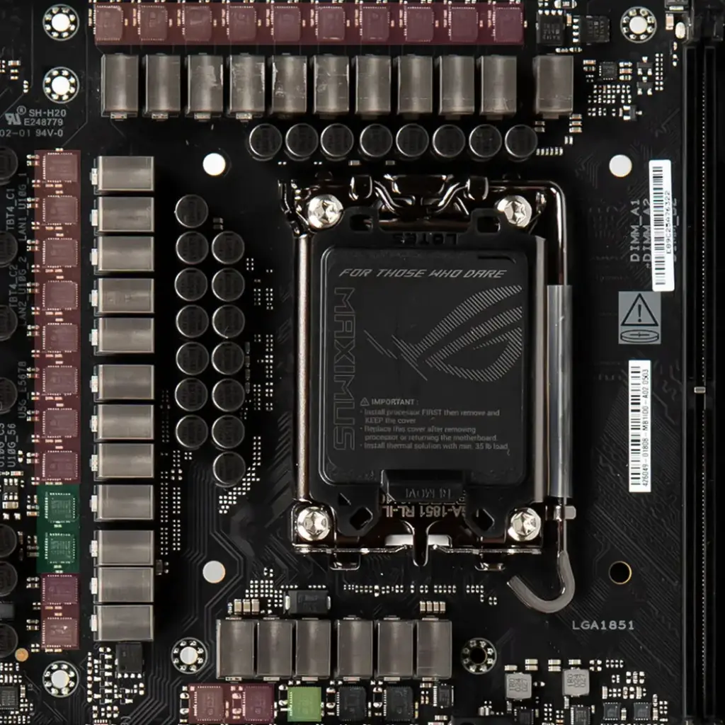 Asus Rog Maximus Z890 Hero vrm alim