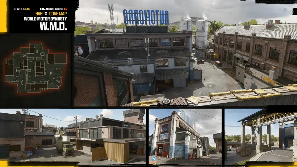 Toutes les cartes multijoueur de la Saison 5 de Call of Duty Black Ops 6 5 BO6 Saison 5 carte World Motor Dynasty wmd