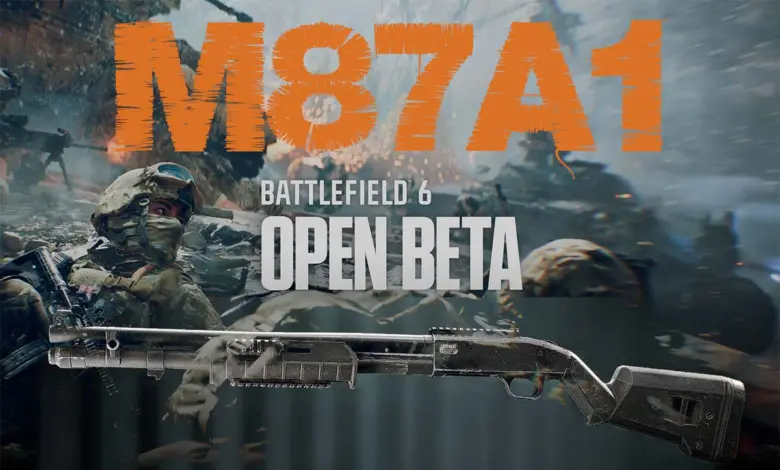 Battlefield 6 Open Beta m87a1
